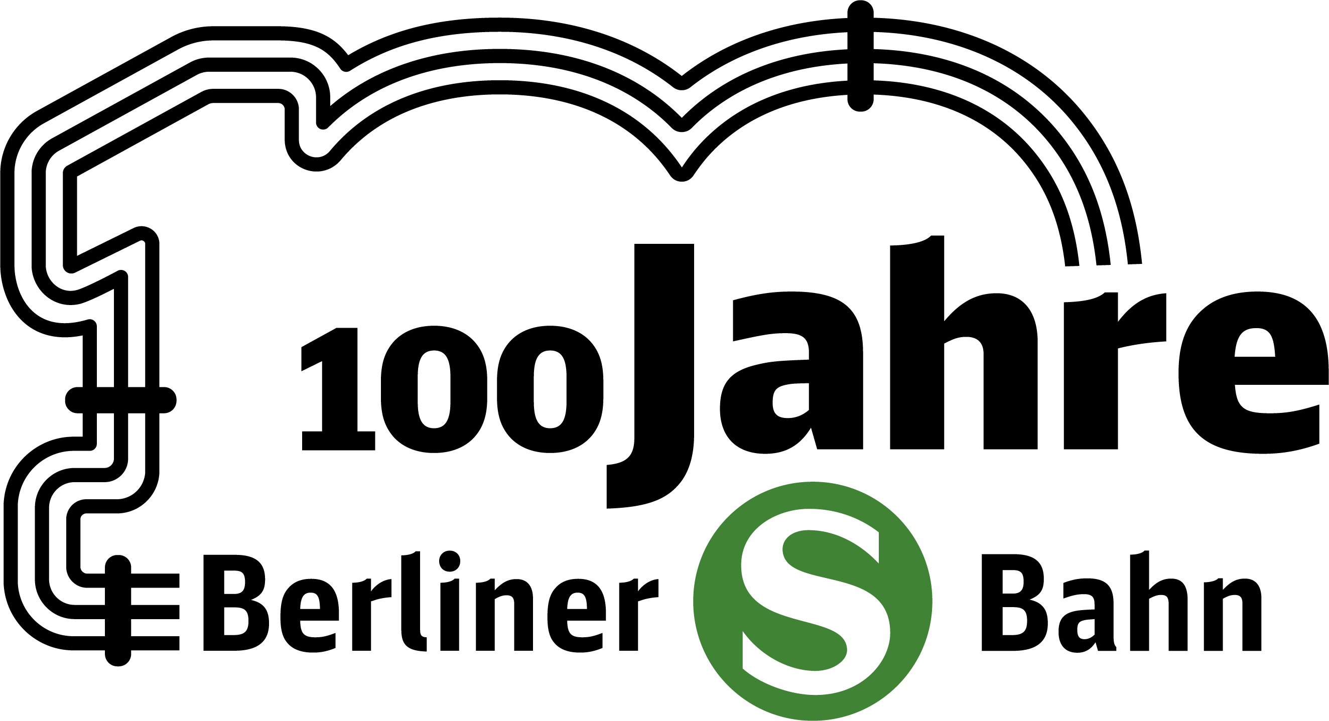 Logo 100 Jahre S-Bahn Berlin