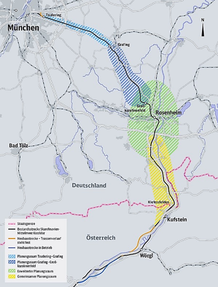 Der Brenner Nordzulauf Ein Bahnprojekt Fur Europa Deutsche Bahn Ag