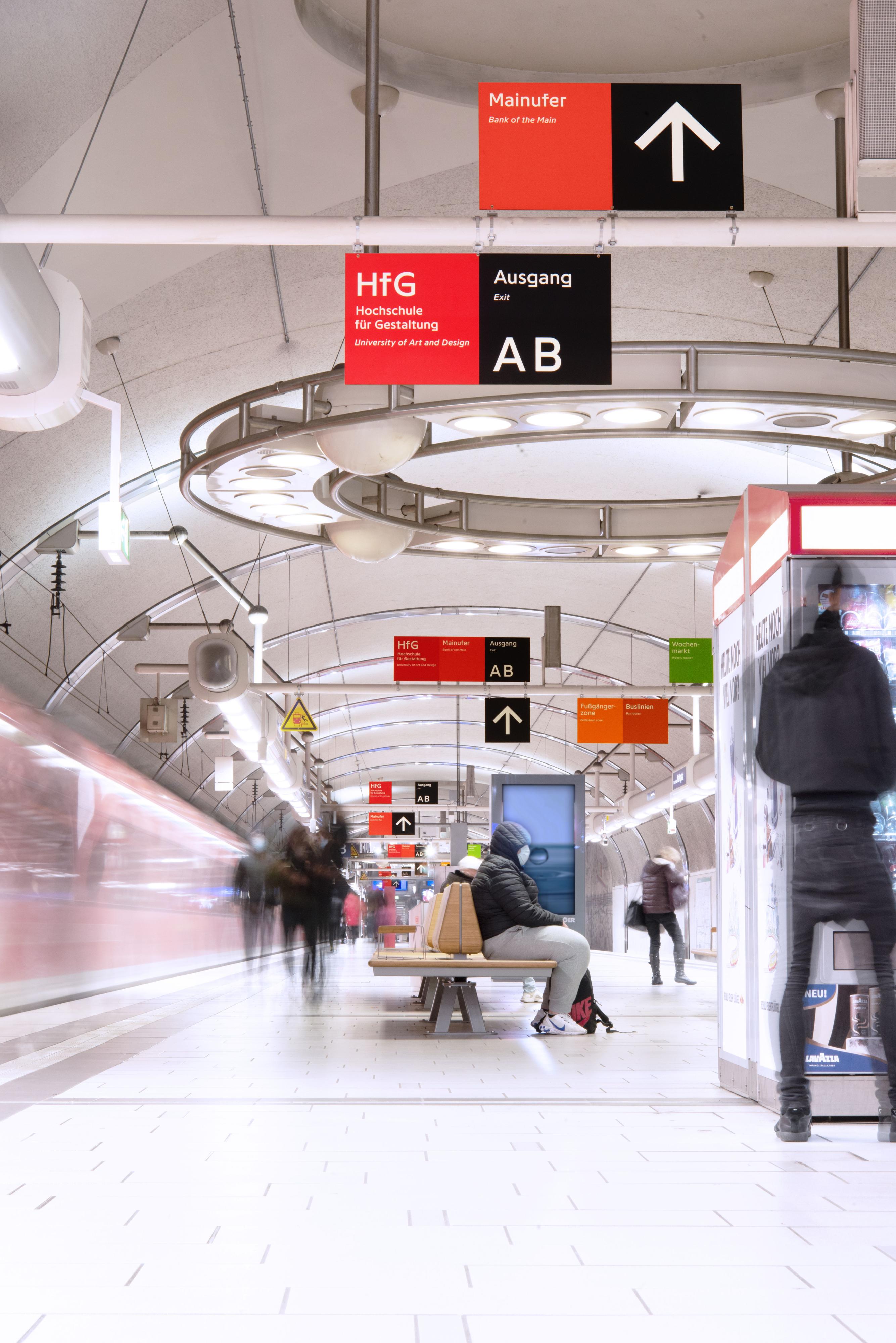 Arbeiten am Zukunftsbahnhof Offenbach Marktplatz