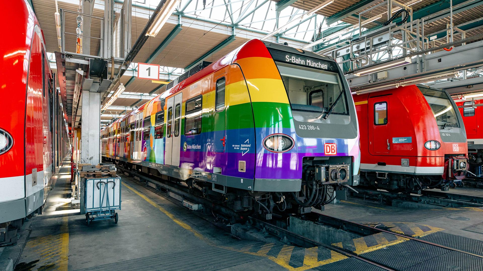 Zug der Vielfalt der S-Bahn München