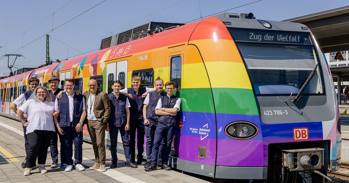 Eine Azubi Idee Wird Realität S Bahn Schickt Bunten „zug Der Vielfalt