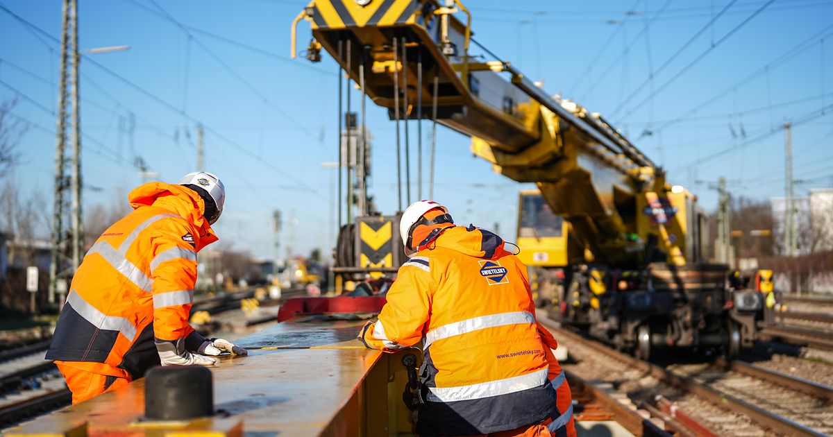 Die Generalsanierung Der Riedbahn Beginnt