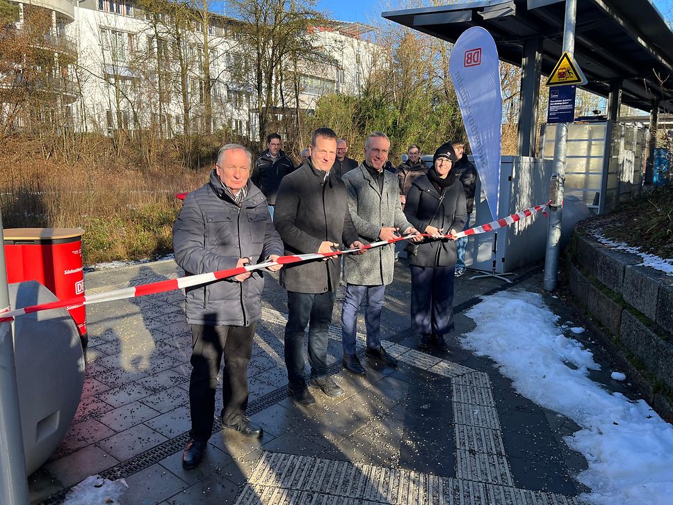 Bahnstation Waldkraiburg barrierefrei