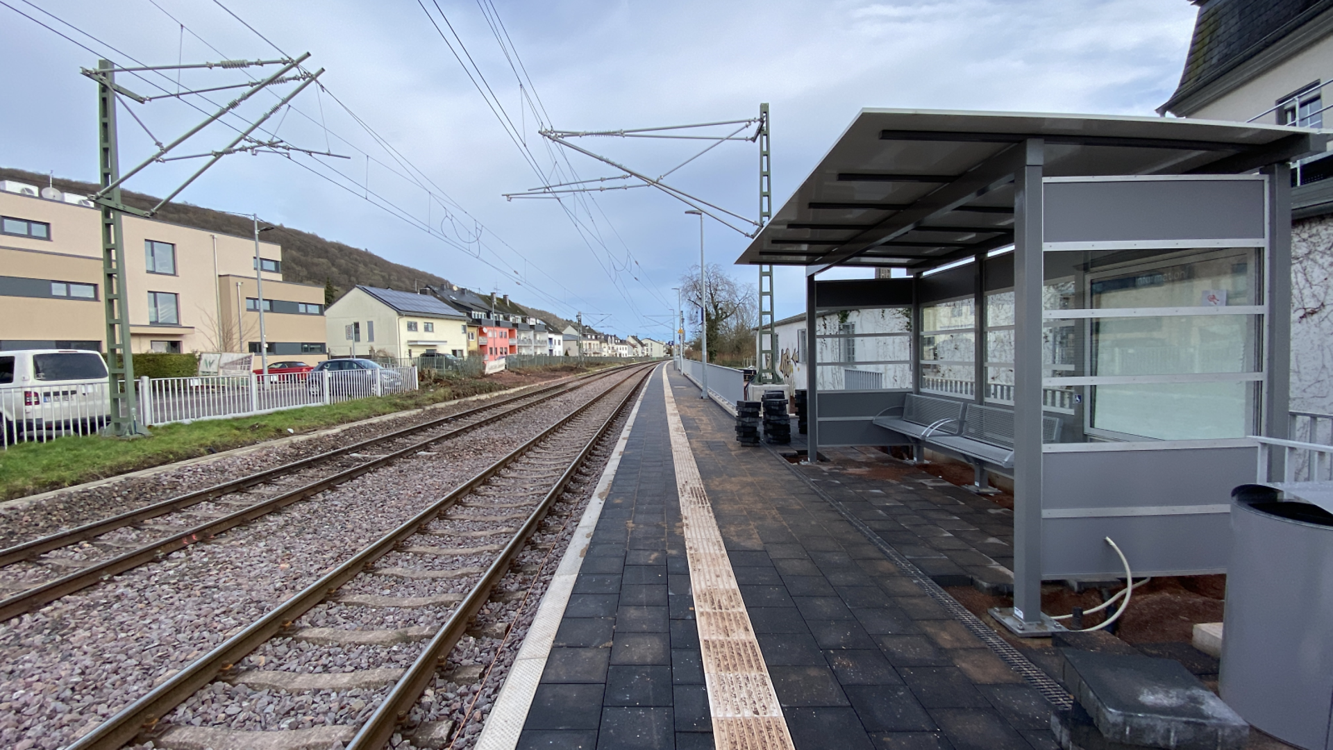 Bahnsteig Trier Zewen