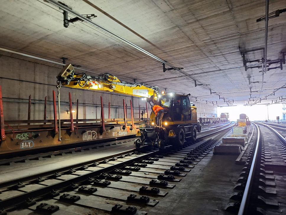 Baumaßnahmen Berlin Hauptbahnhof (tief)