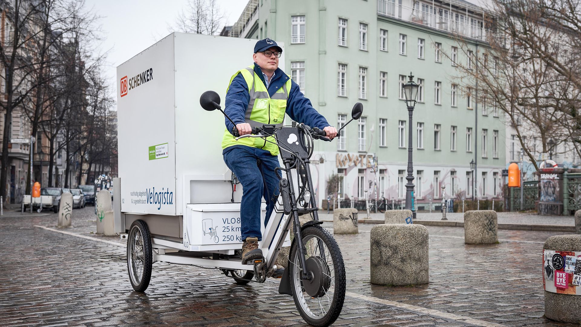 Das ist grün.-Nr. 121: Unsere Cargo Bikes sind eine umweltfreundliche Alternative zu herkömmlichen Fahrzeugen, wie z.B. Lkws.