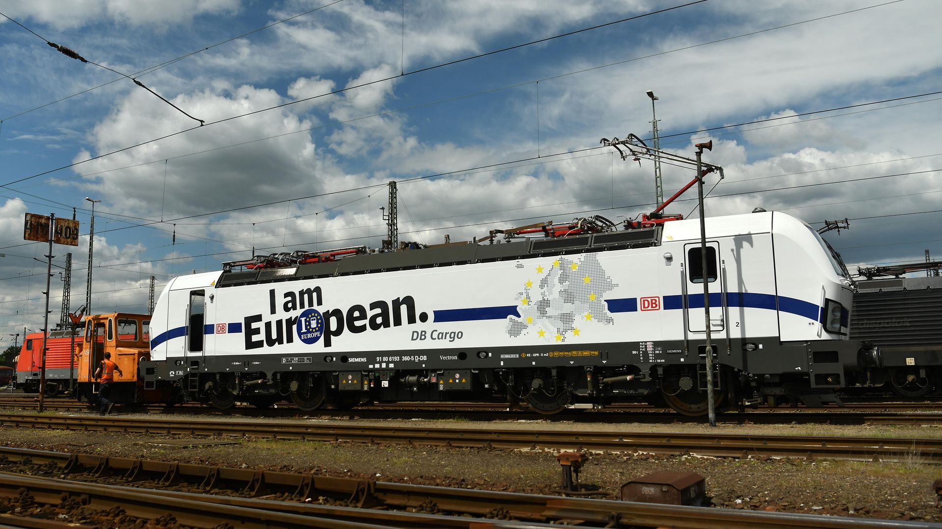 Unsere Vectron für Europa - "I am European!" 