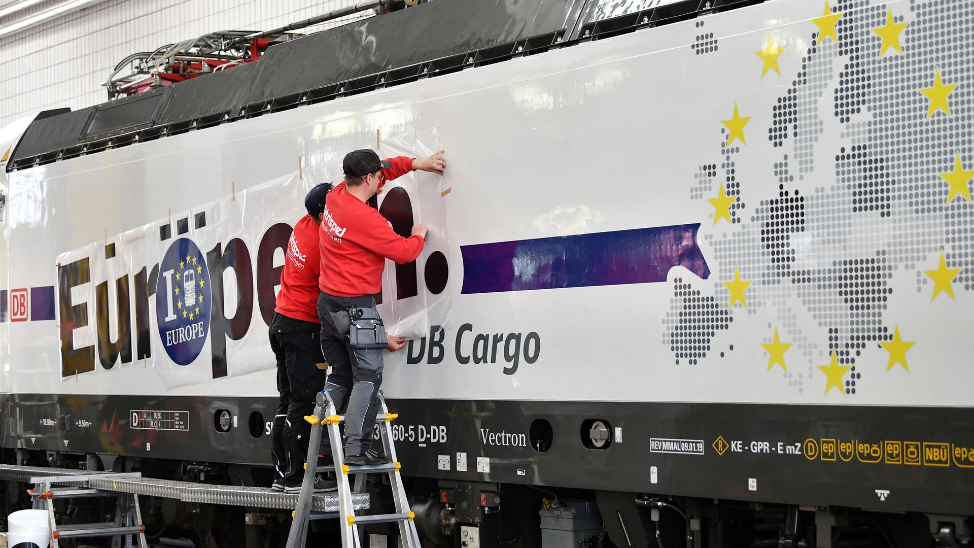 Unsere Vectron für Europa - "I am European!" - #BahnfuerEuropa