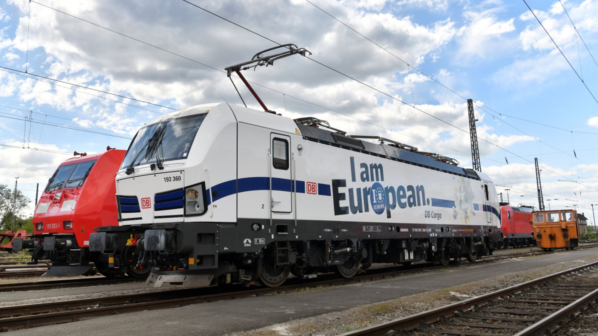 Unsere Vectron für Europa - "I am European!" - #BahnfuerEuropa